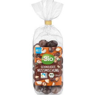 DmBio ECO Chocolate Covered Nuts, 120 g