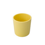 Silicone cup for children, pale yellow, 180 ml, Oaki