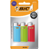 BIC Mini lighters, 3 pcs