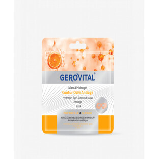 Gerovital - Masque hydrogel anti-âge pour le contour des yeux Servetel Tip