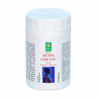 Detox Limfatic 90cps, Divine Star