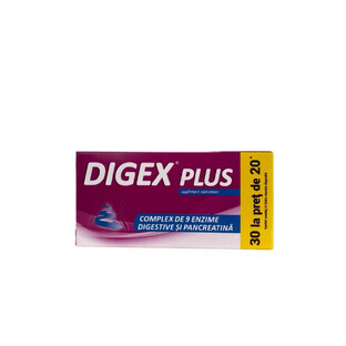 Digex Plus, 30 comprimidos, Fiterman