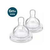 Fast flow anti-colic teat, 6 months+, Philips Avent