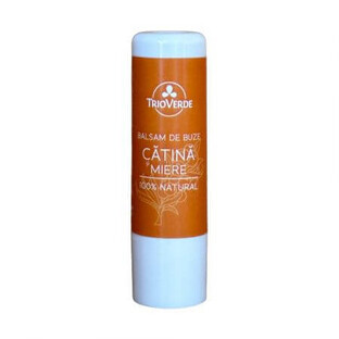Lippenbalsem met catina en honing 100% natuurlijk, 5 g, Trio Verde