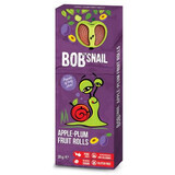 Natural apple and plum roll, 30 g, Bob Snail
