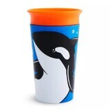 Miracle 360 Wildlove Training Mug, +12 months, Orca Whale, 266 ml, Munchkin