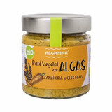 Crème à tartiner biologique aux algues, carottes et curcuma, 180 gr, Algamar