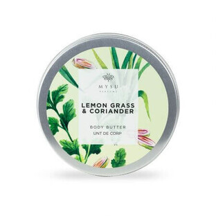 Unt de corp, Lemongrass si Corioander, 185 ml, Mysu Parfume