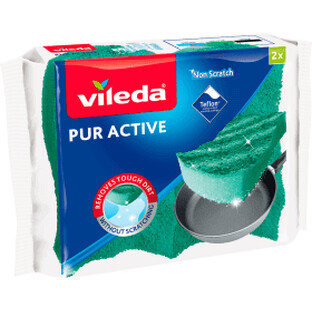 Vileda Esponja de teflón, 2 uds.