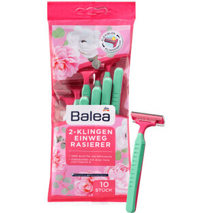 Balea Razor with 2 blades, 10 pieces