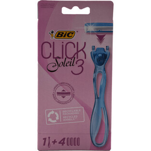 Rasoir BIC Rezerve hybrid soleil, 4 pièces