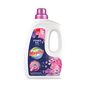 Waschmittel Power Gel Soft Silk, 3000 ml, Sano Maxima