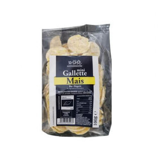 Mini eco corn rounds, 100 g, Sottolestelle