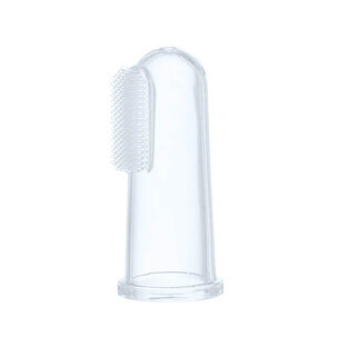 Cepillo de dientes dedal de silicona, Mombella