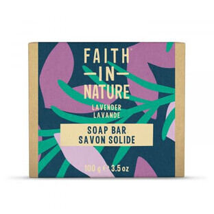 Feste Seife mit Lavendel, 100 g, Faith in Nature
