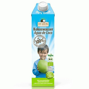 Acqua di cocco biologica, 1000 ml, Dr Goerg