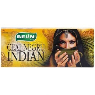 Tè nero indiano, 100 bustine, Belin