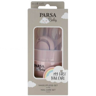 Nagelverzorgingsset Baby, Roze, Parsa