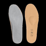 Orthopedic leather heels with cushioning, Size 44, Antar