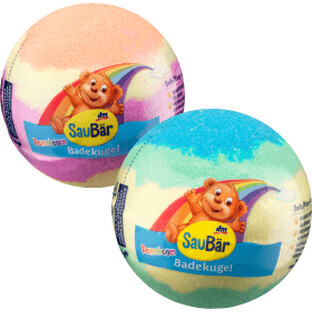 SauBär Rainbow bath bombs, 1 pc