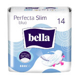 Perfecta Slim Blue absorbent pads, 14 pieces, Bella