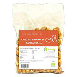 Organic Cashew Nuts with Tamari and Turmeric, 250 g, Managis
