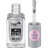 Trend !t up Effect Nail Polish 010 Silver Glitter, 8 ml