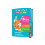 Fiale anti-acne Gerovital Stop Acne, 10 fiale x 2 ml, Charmec