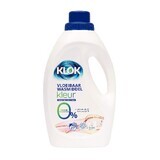 Detergent lichid pentru rufe colorate, 27 spalari, 1485 ml, Klok