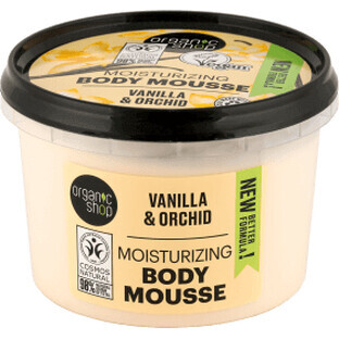Organic Shop Vanilla body mousse, 250 ml