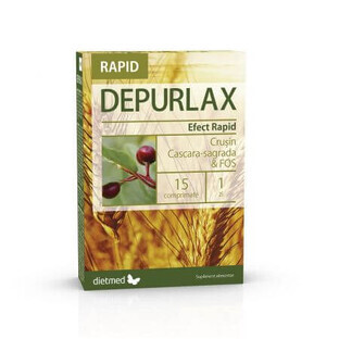 Depurlax Rapid, 15 comprimidos, Dietmed