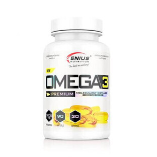 Omega 3, 90 Kapseln, Genius Nutrition