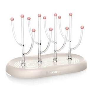 Bottle Dryer Marble, Beige, Pink, Kikka Boo