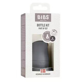 Complete bottle feeding set, +0 months, Iron, Bibs