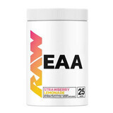 Aminoácidos Esenciales EAA Fresa Limonada, 315 g, Raw Nutrition