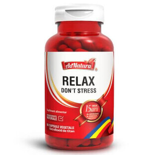 Relax Don't Stress, 60 capsules, AdNatura