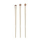 Set de 3 brosses écologiques pour le contour des yeux, So Eco