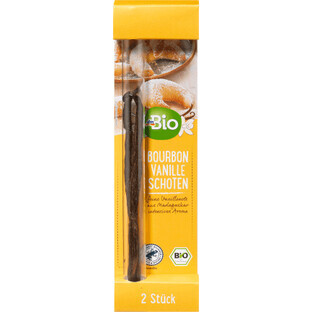 DmBio Vainilla Bourbon Vainas de Vainilla 2pcs, 2 piezas