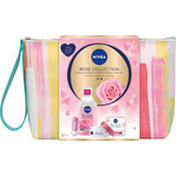 Nivea Rose Collection coffret cadeau Rose Collection crème + eau micellaire + baume, 1 pack