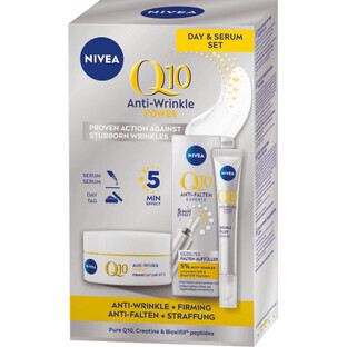 Nivea Set Q10 cremă+serum, 1 buc