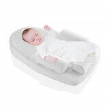 BabyJem Velvet White inclined mattress and cherry stems bag