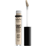 Nyx Professional MakeUp Corector Can't Stop Won't Stop Contour Fair 1.5, 3.5 ml