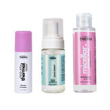 Kit Travel Size Thermal Water 50 ml + Micellar Water 100 ml + Cleansing Foam 100 ml, Synergy Therm