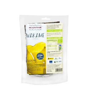 Organic wakame seaweed, 50 g, Algamar