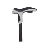 White ergonomic cane SS/05/02 Step Soft, 1 piece, Biogenetix