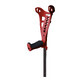 Red ergonomic crutch ACO/04/02 Access Comfort, 1 piece, Biogenetix