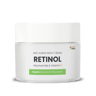 Crema notte antietà con Retinolo, 50 ml, Nutra svedese