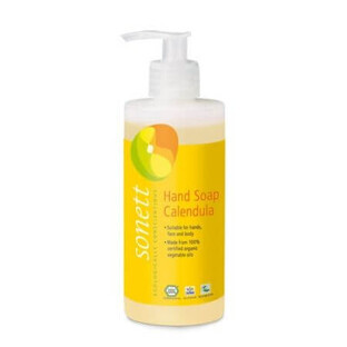 Organic soap with marigold, 300 ml, Sonett