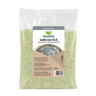 Sel celtique non iodé, 500 g, Sanovita