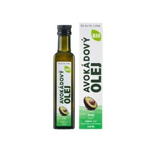 Organic Avocado Oil, 250 ml, Health Link